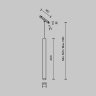 Трековый светильник MAYTONI FOCUS LED EXILITY X TR245-4-7WTW-DSZ-B